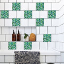 Azulejos Adhesivos Cocina Baño Mosaicos Verdes