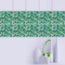 Azulejos Adhesivos Cocina Baño Mosaicos Verdes