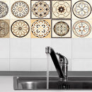 Azulejos Adhesivos Cocina Baño Pared Mandala Talavera Vinil