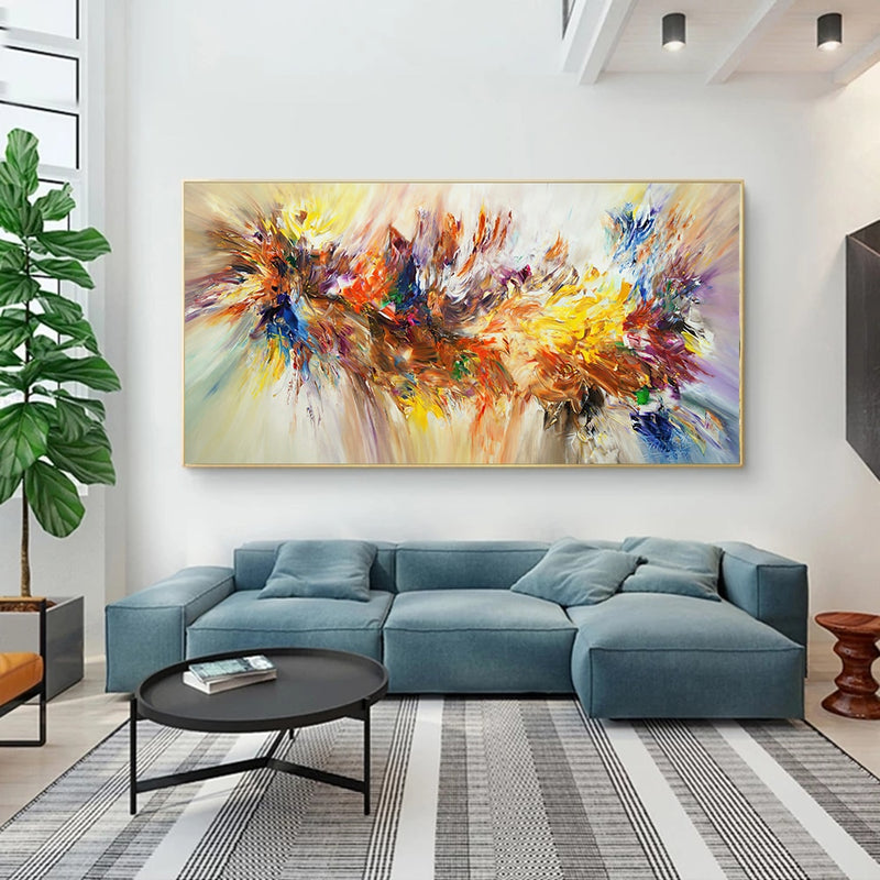 laminas de cuadros pared decorativas horizontales canvas oil paintings  lienzos cuadros decorativos modernos for living room